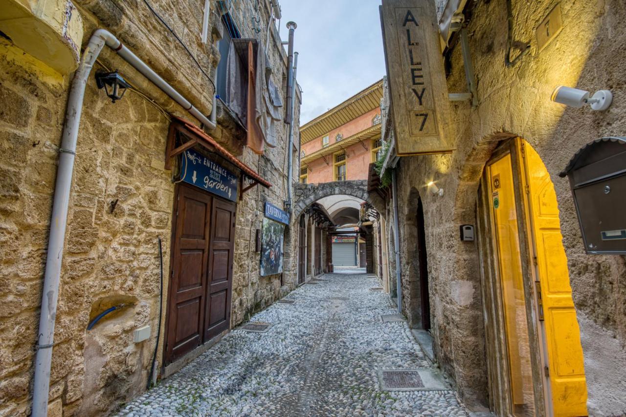 Alley 7, Old Town Rhodes City Kültér fotó