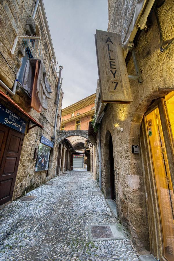 Alley 7, Old Town Rhodes City Kültér fotó